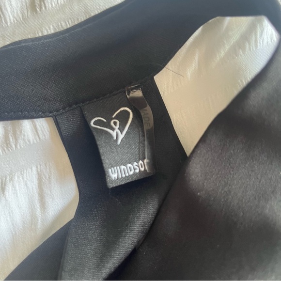 Windsor Black Satin Dress - Picture 11 of 13